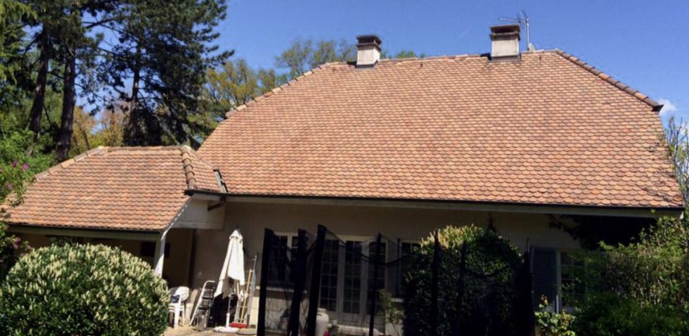 Toiture après rénovation par ETS ZIMMER - Résultat professionnel réparation toiture Lot