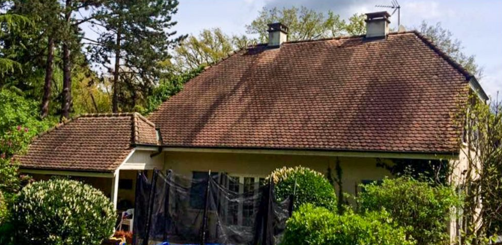 Toiture avant rénovation - État initial avant intervention couvreur Lot (46)