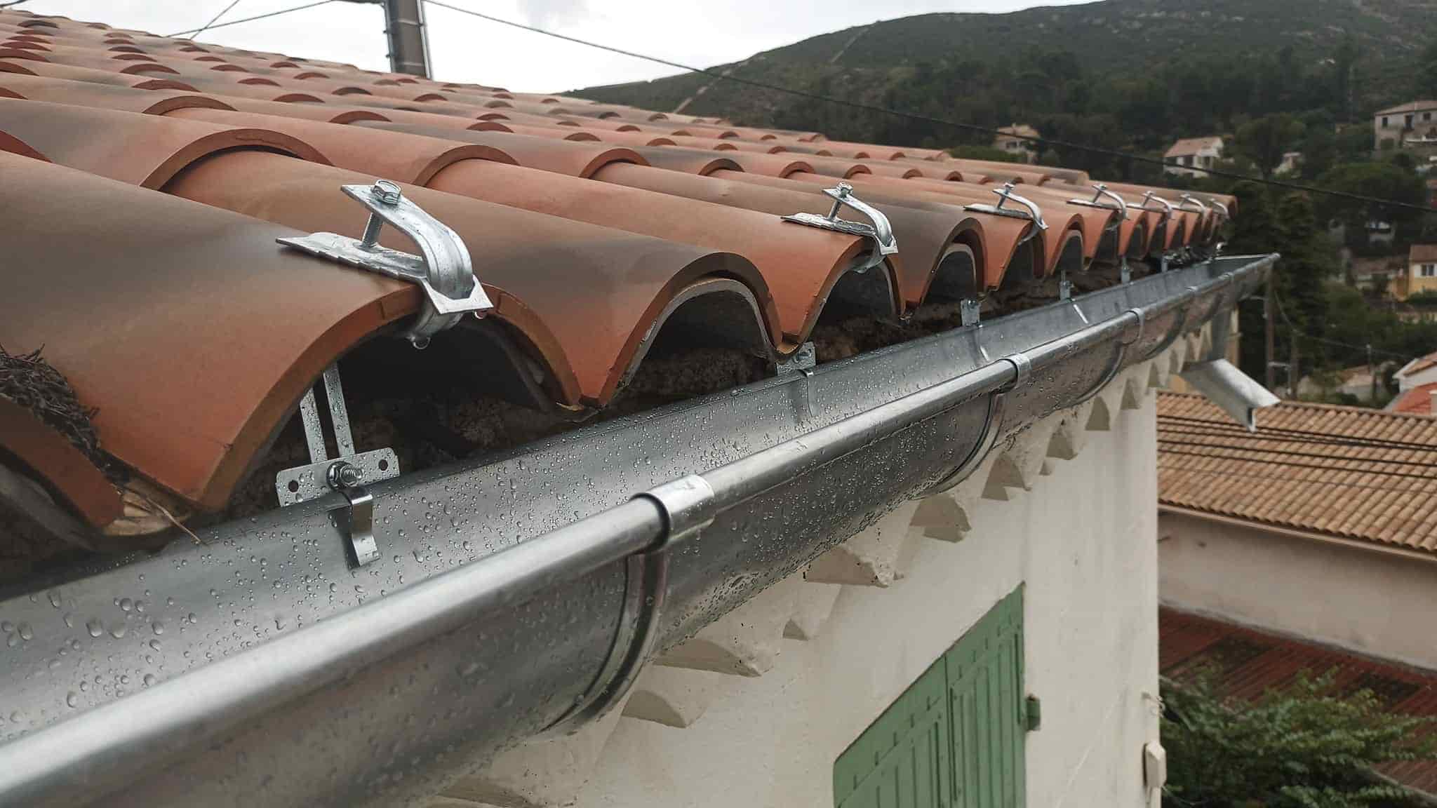 Pose de gouttière - ETS ZIMMER Vendée