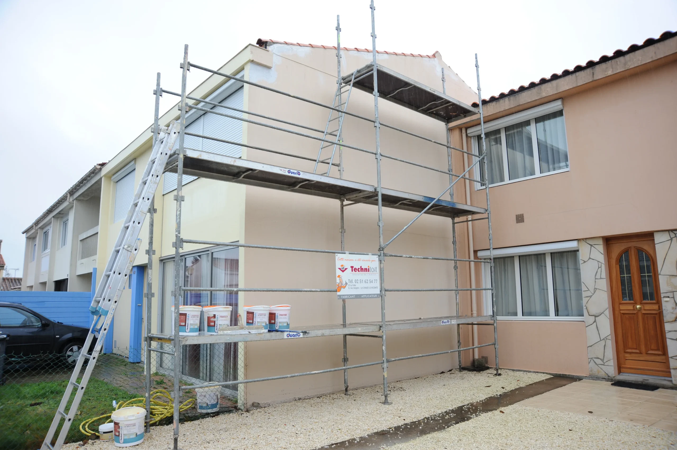 Ravalement façade - ETS ZIMMER Vendée